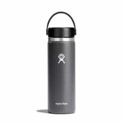 Hydro Flask 20 Oz Wide Mouth Water Bottle -Gearheadoutfitters Shop W20BTS010 Stone StraightOn